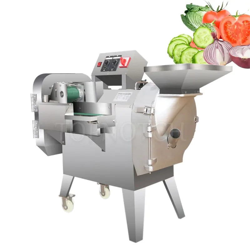 Stainless Steel Vegetable Cube Cutting Machine Multifunctional Vegetable Cutter Fruit Food Potato Slicer