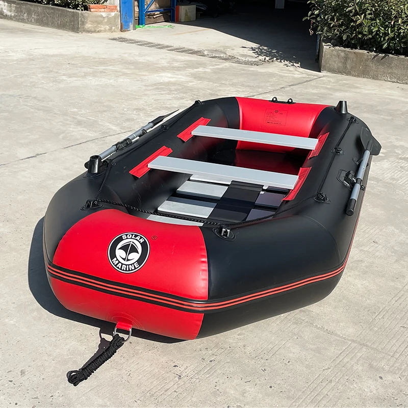 C270-1 Bote Inflable de PVC de 2.7 M, Kayak de Pesca, Yate de Lujo, Canoa con Accesorios para 3/4 Personas en Oferta