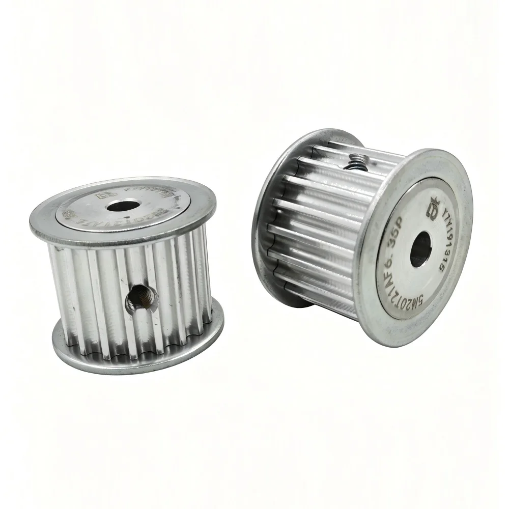2pcs HTD 5M Type 20T 20 Teeth 5-20mm Inner Bore 5mm Pitch 16/21mm Belt Width Synchronous Timing Belt Pulley