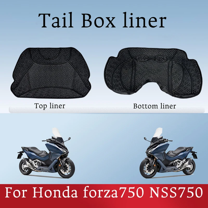 

Top case liner Tail Box inner lining and Inner Cushion Pad for Honda Forza 750 NSS750 motorcycle accessories