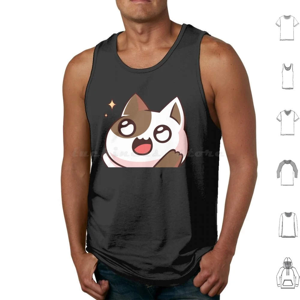 Let's Spread Good Things! Cute Dog Tank Tops Vest Sleeveless Vintage Retro Funny Comic Cartoon Comic Books Love I Love Fan