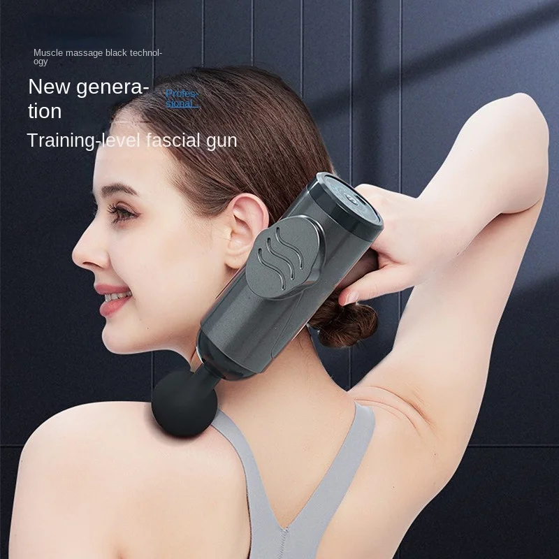 99 Gear Professional Muscle Massage Gun Lcd Masajeador Body Electric Massager for Neck and Back Gym Relaxation Treatment Pain