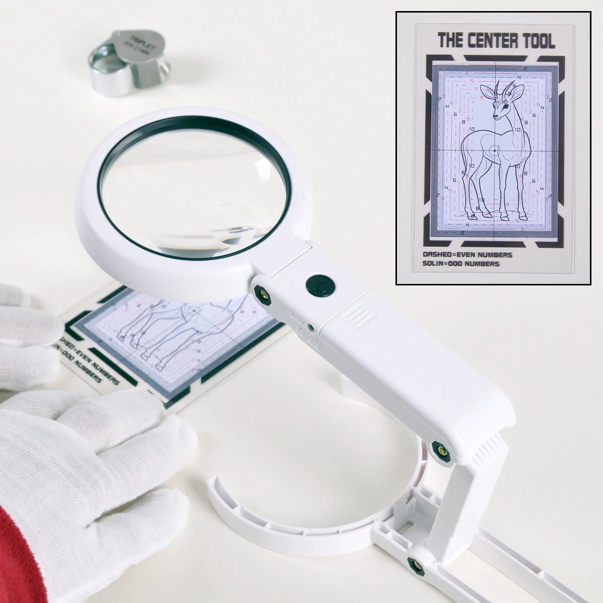 PSA BGS CSG CGC SGC Grading Tool Technic Kit Centering Card Tool Ruler for PTCG Trading Cards