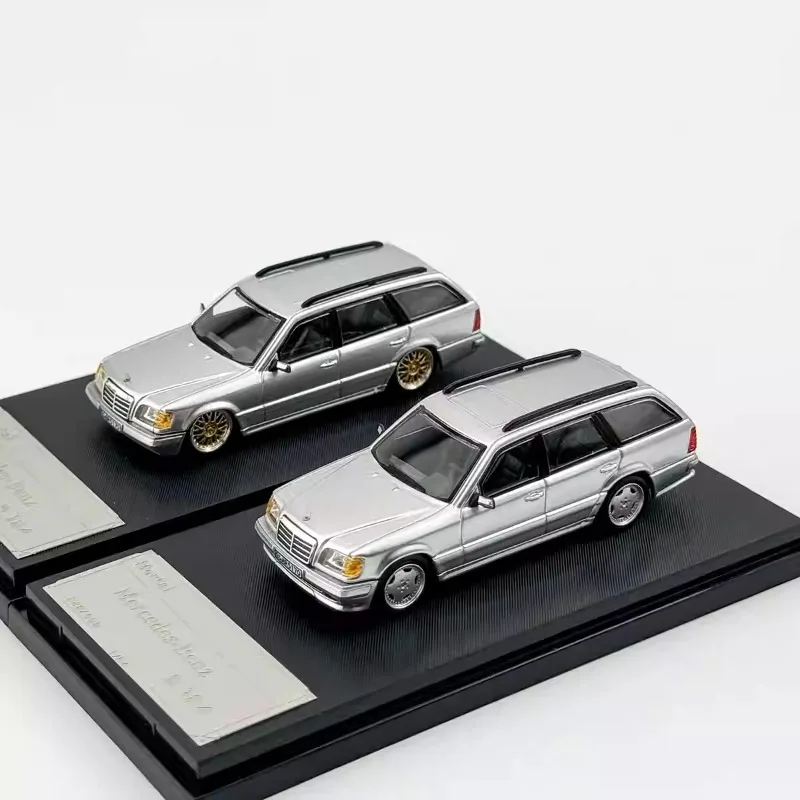 Dodelijke Schaal 1/64 Mercedes Benz S124 Wagon Gelegeerd Speelgoed Motorvoertuig Diecast Metalen Model Geschenken