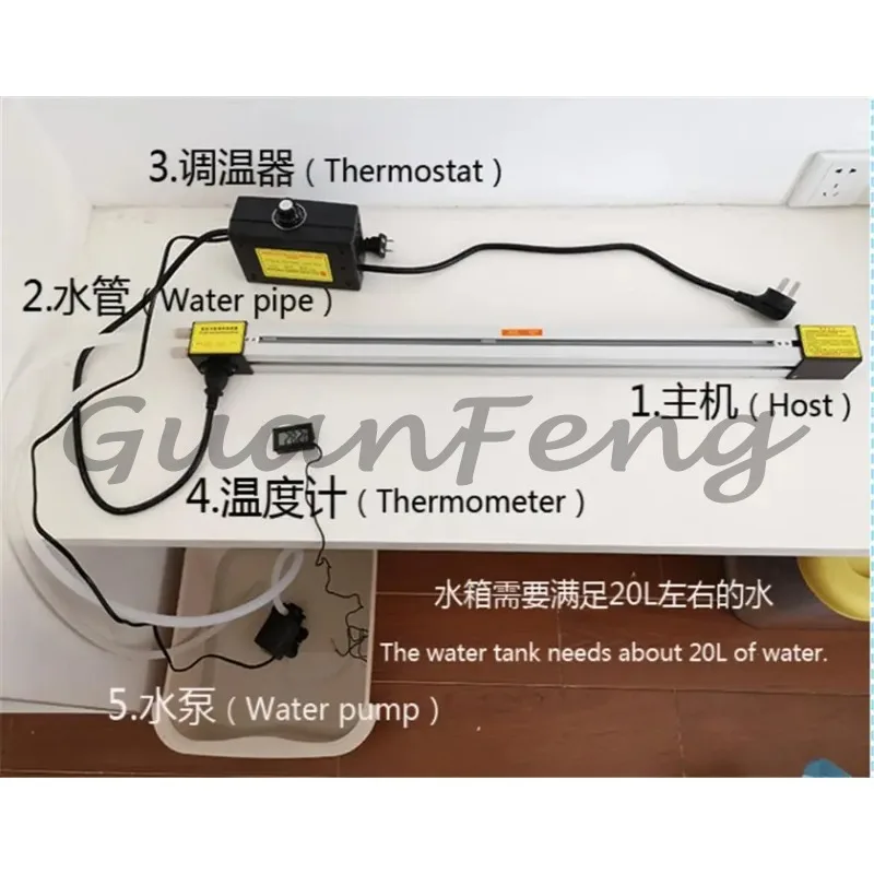 Organic plastic sheet acrylic bending machine
