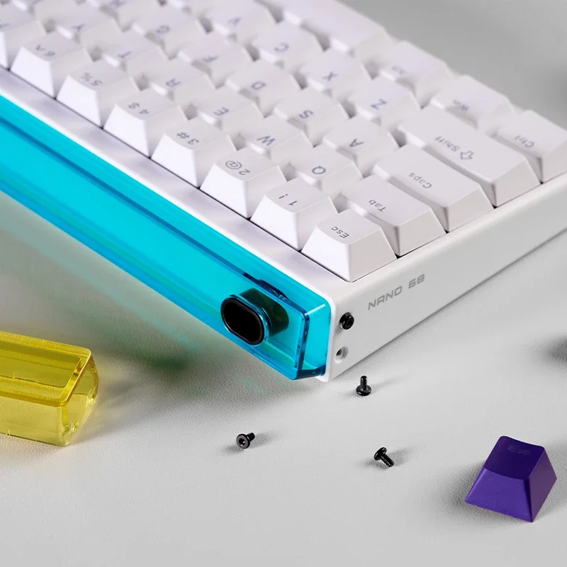 Madlions NANO68 PRO игровая клавиатура абажур DIY многоцветная клавиатура лайтбокс для магнитного переключателя механическая клавиатура