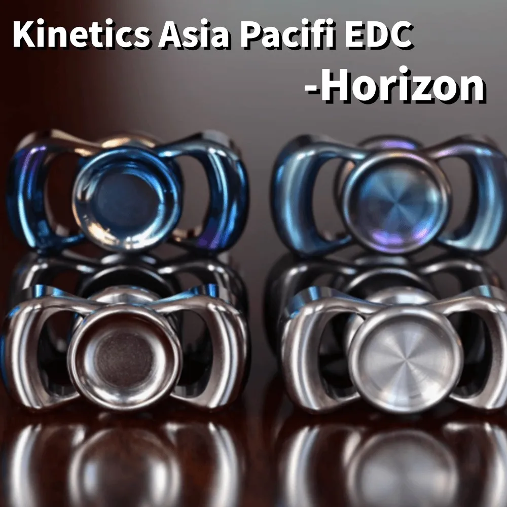 キネティクス アジア パシフィック EDC ホライゾン 三枚刃 フィジェットスピナー 不安解消グッズ 持ち心地 ジャイロ オフィスデスクアクセサリー