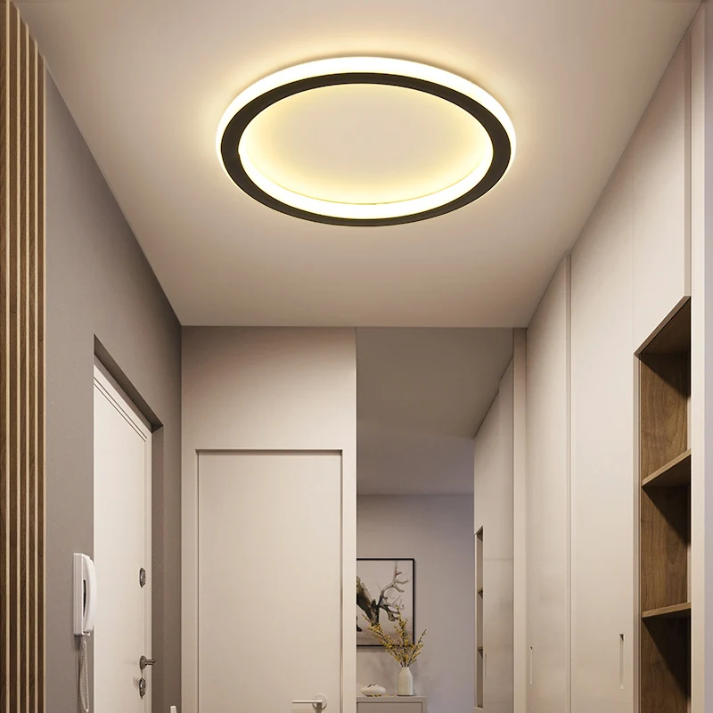 Aisle Light Corridor Light Hallway Entry Light Simple Modern Nordic LED Ceiling Lights Square Porch Super Bright Balcony Light