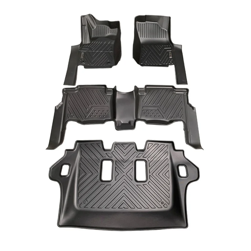 High Quality 5D Waterproof Deep Dish Car Floor Mats For Fortuner