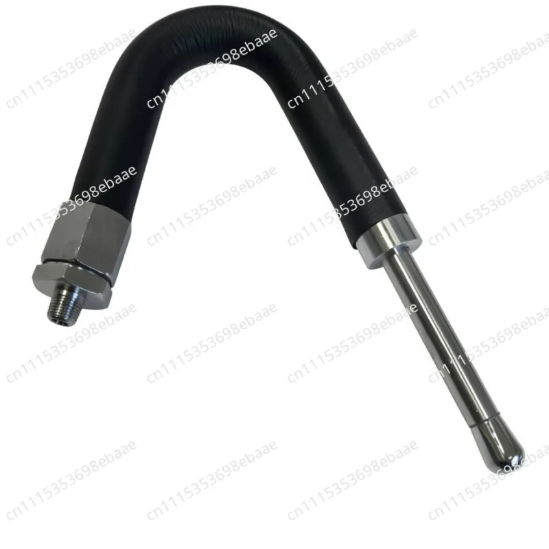 304 Stainless Steel Milk Frothing Steam Pipe, Bent Tube with Nozzle for Espresso Machine, Replacement Steam Wand