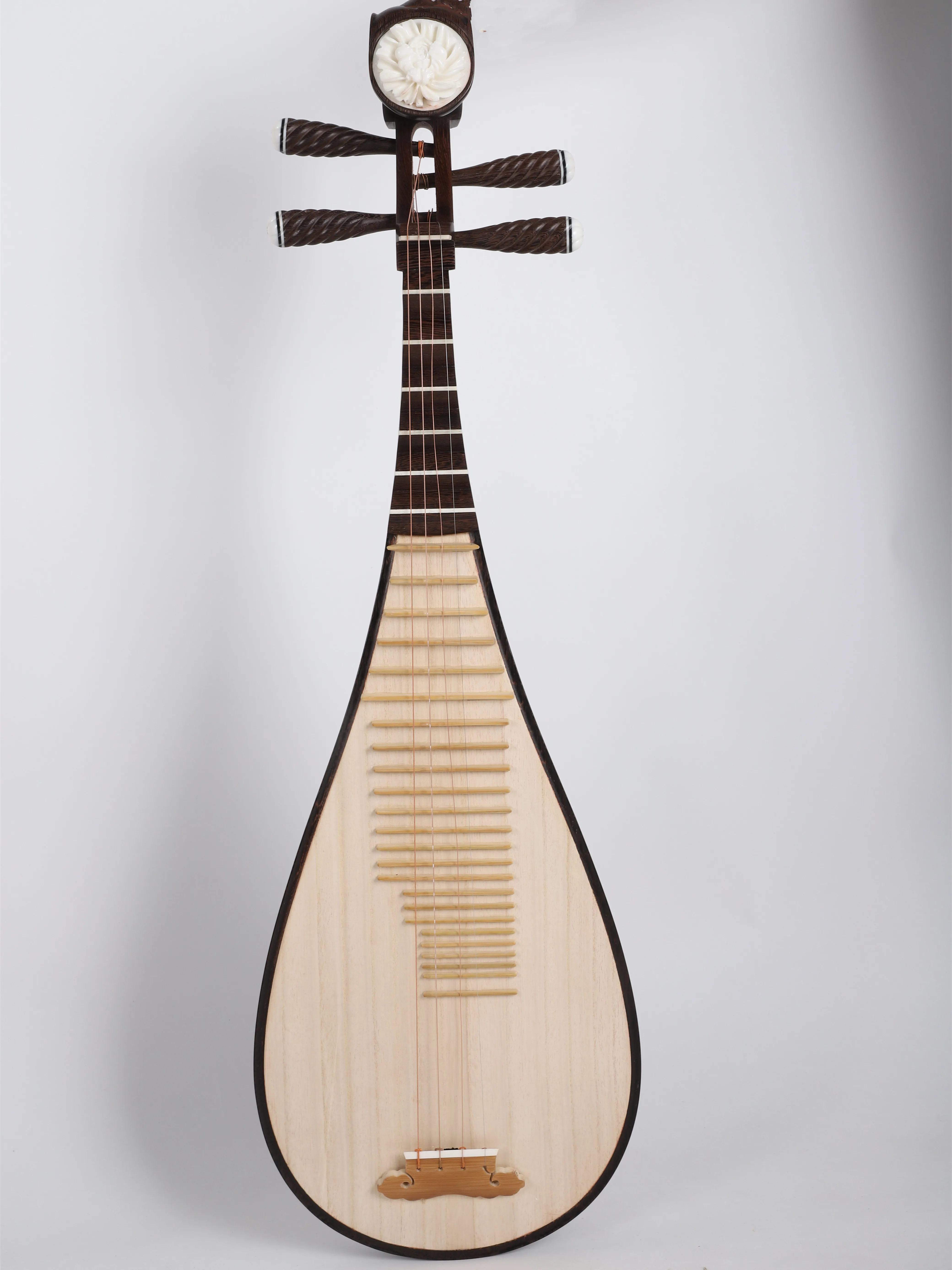 High-grade 4-string Lute Chinese Folk Instrument Pipa Attractive Lute WENGE Teaching Recommendation