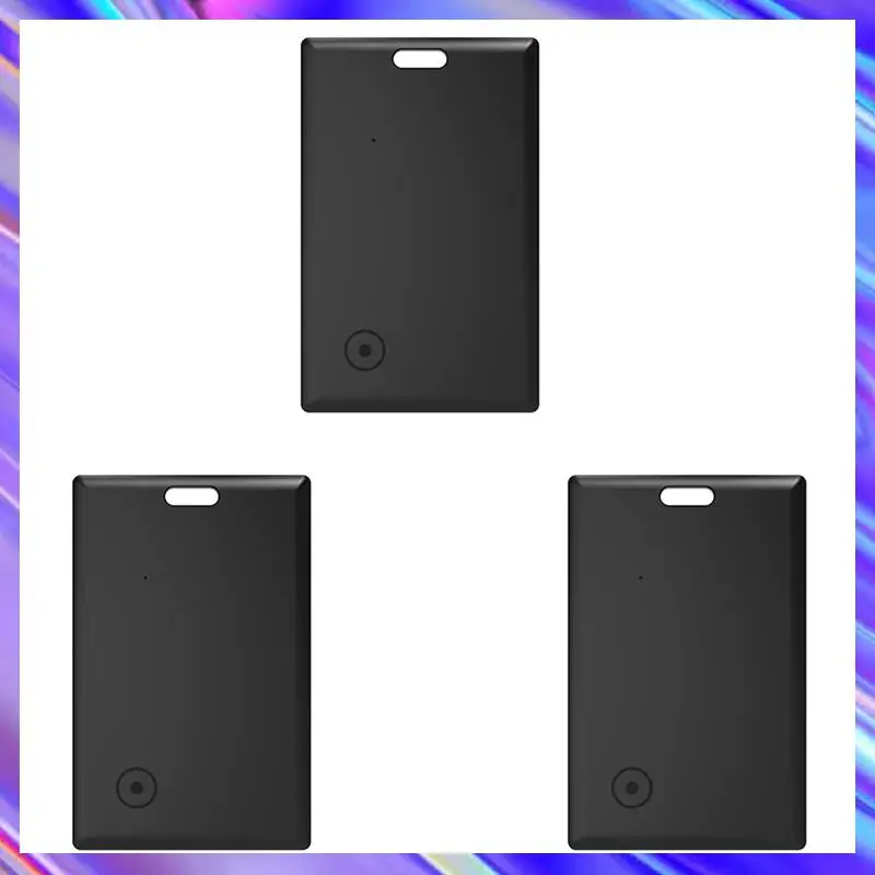 

A24U 3X Wallet Anti-Loss Card Location Tracking GPS Smart Tag For Find My Bluetooth Device Ultra-Thin Card Wireless Charge
