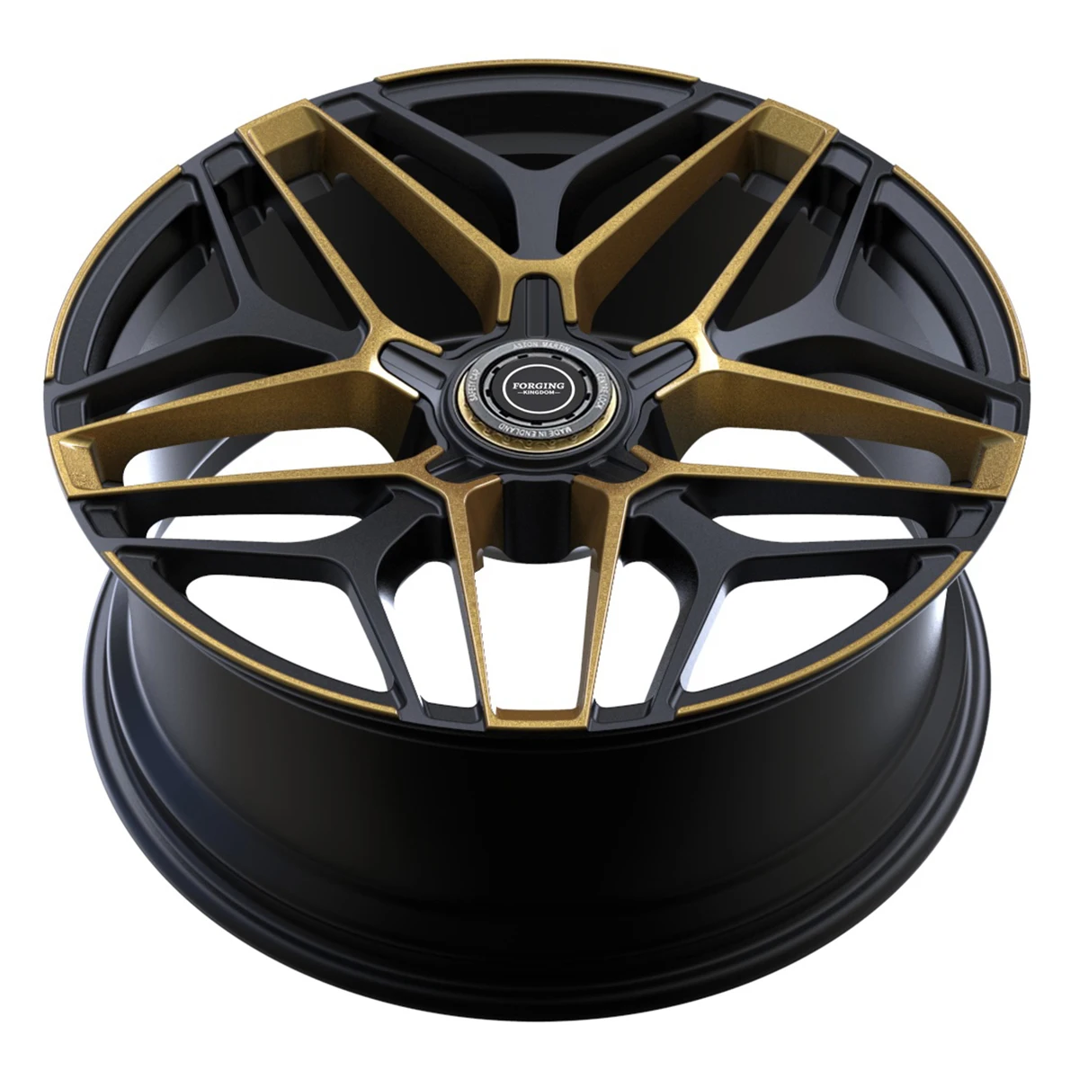 Xianglun New 20-23 Inches 40mm Lightweight High-Strength Forged Aluminum Alloy Multi-Spoke Wheels for Passenger Car