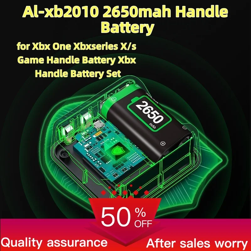Al-xb2010 2650mAh Handle Battery for Xbx One Xbxseries X/s Game Handle Battery Xbx Handle Battery Set