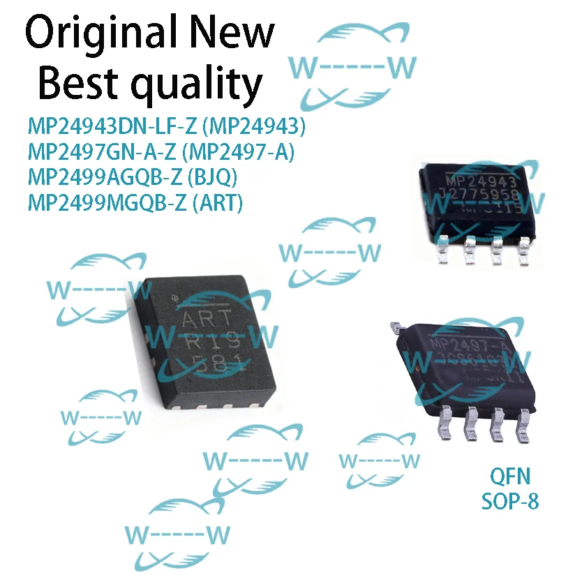 (5-30PCS) MP24943DN-LF-Z MP24943 MP2497GN-A-Z MP2497-A MP2499AGQB-Z BJQ MP2499MGQB-Z ART MP24943DN MP2497GN-A MP2499A MP2499M IC