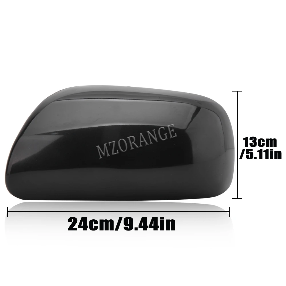 Tampa do espelho lateral para Toyota Yaris, porta ala espelhos retrovisores acessórios, 2006, 2007, 2008, 2009, 2010, 2011