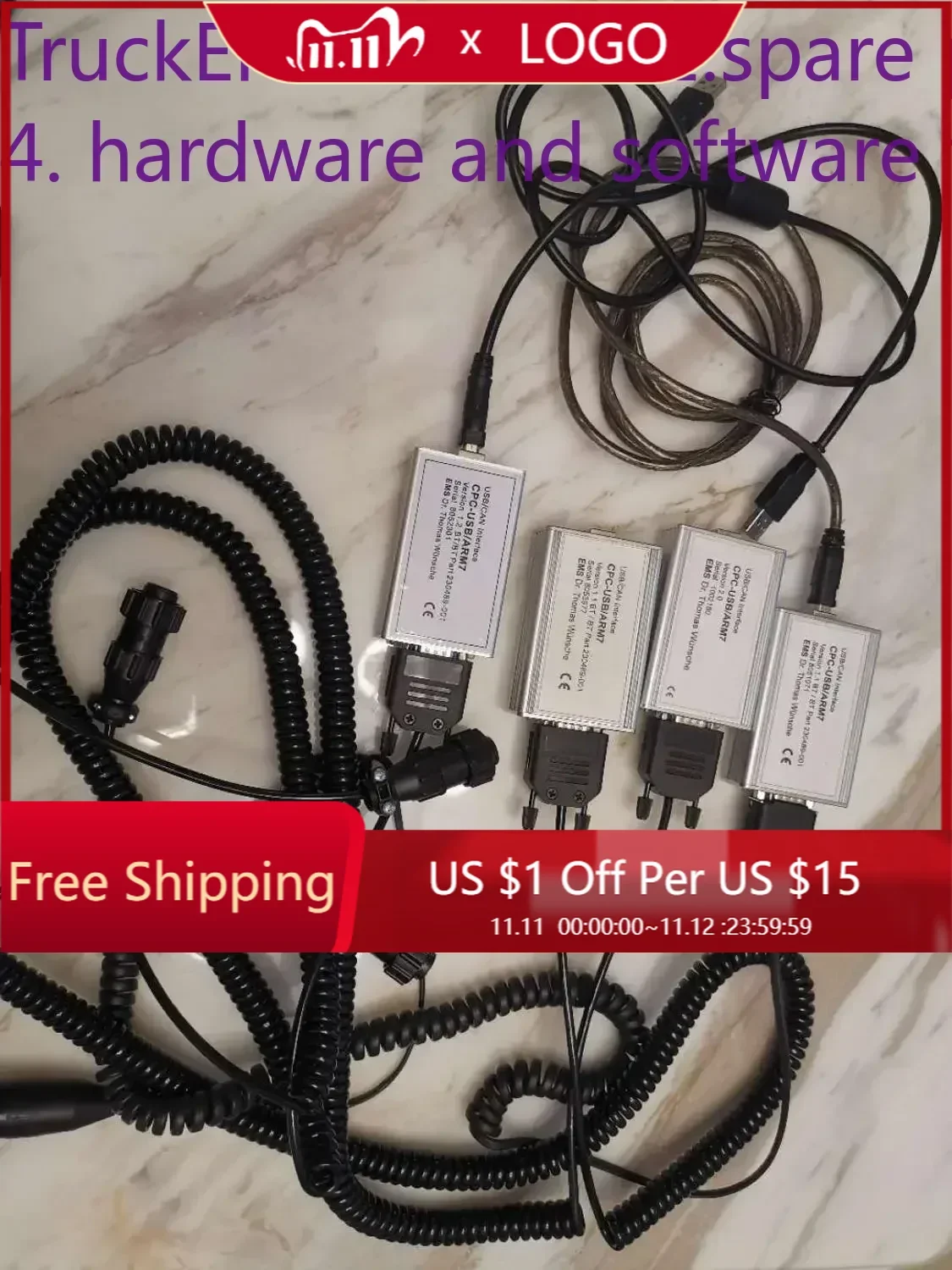 

ДИАГНОСТНЫЙ КОМПЛЕКТ ДИАГНОТИЧЕСКИХ ТРУКОВ TruckEPC3 для BT и RAYMOND USBCAN CPC-ARM7