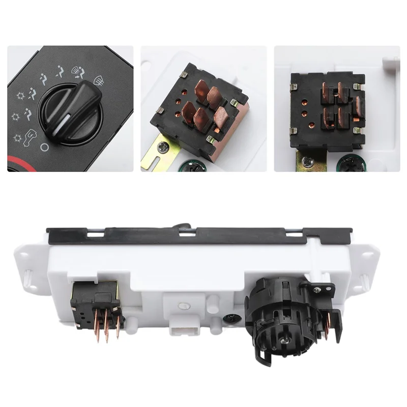 AEF3-55037473AB HVAC A/C Sakelar Panel Kontrol Pemanas untuk Jeep Wrangler TJ 1999-2004 Sakelar Motor Blower
