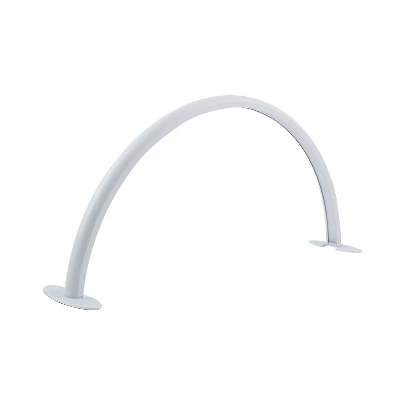 Lâmpada de beleza meia lua de 29 polegadas, manicure bordada, sobrancelha, cílios, luz LED, proteção para os olhos, luz de enchimento de piso em forma de U