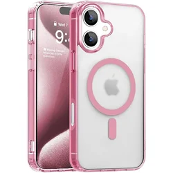 Magnetic Magsafa Strong Hybrid Case For iPhone 16 15 14 13 12 11 Pro XS Max Plus Mini X XR Candy Color Matte Hard Cover Silicone