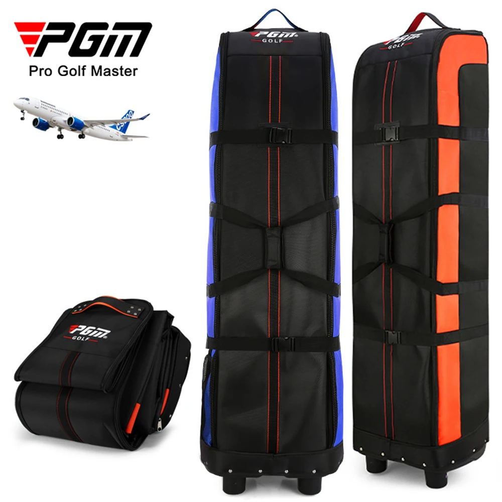 PGM Golf Aviation Bag Foldable Pulley Portable Golf Bag Travel Bag Large Capacity Storage Bag Golf Sports Equipment Hkb006