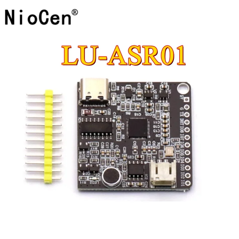 

（1pcs）LU-ASR01 intelligent speech recognition module offline recognition of custom entries far exceeds LD3320 one click burning