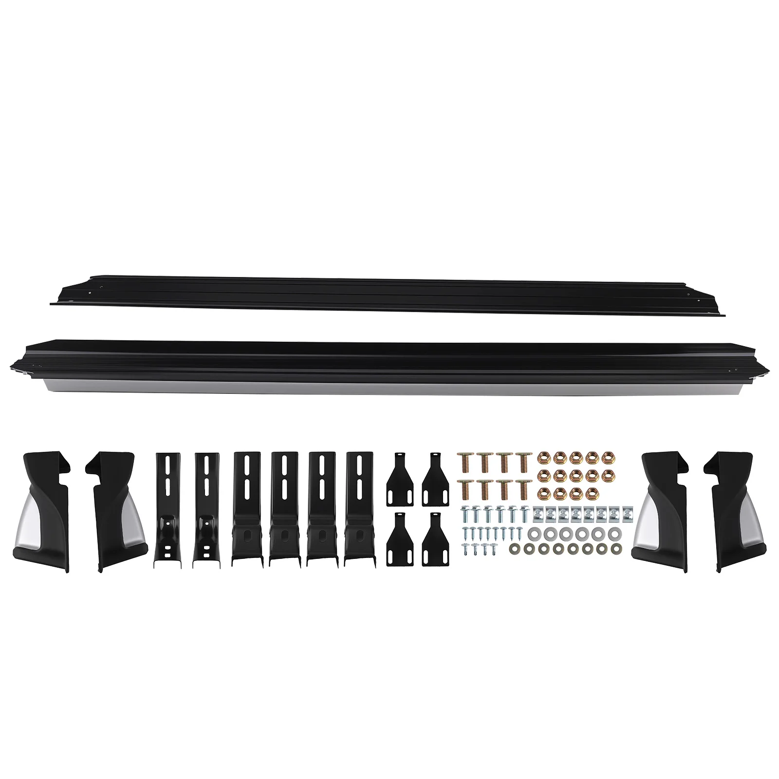 Nerf Bars Running Board Side Steps for ISUZU D-MAX RT 2012-2021 Anti-Slip Kit