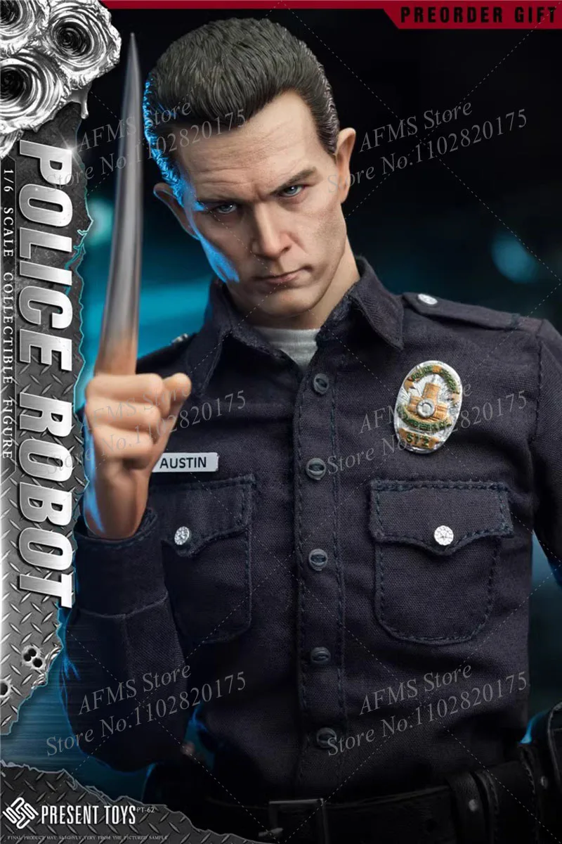 PRESENT TOYS PT-sp62 1/6 Scale Collectible Figure Terminator 1000