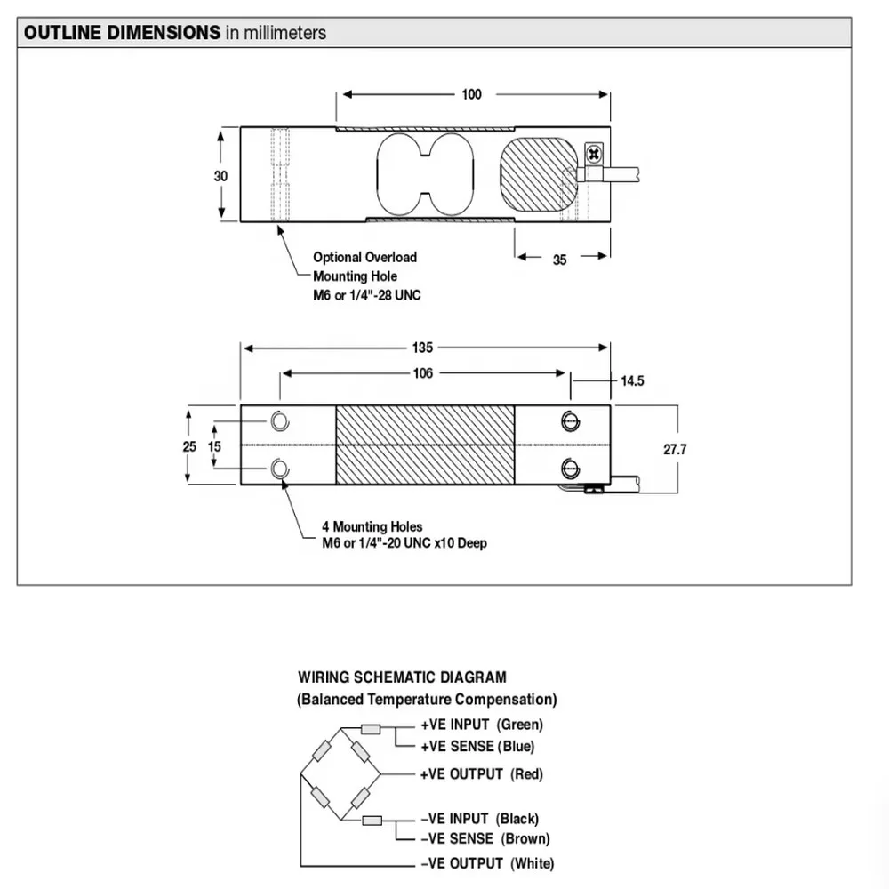 Stainless Steel Load Cell 7kg-100kg Weighing Sensor for Electronic Scale Industrial Precision Measurement