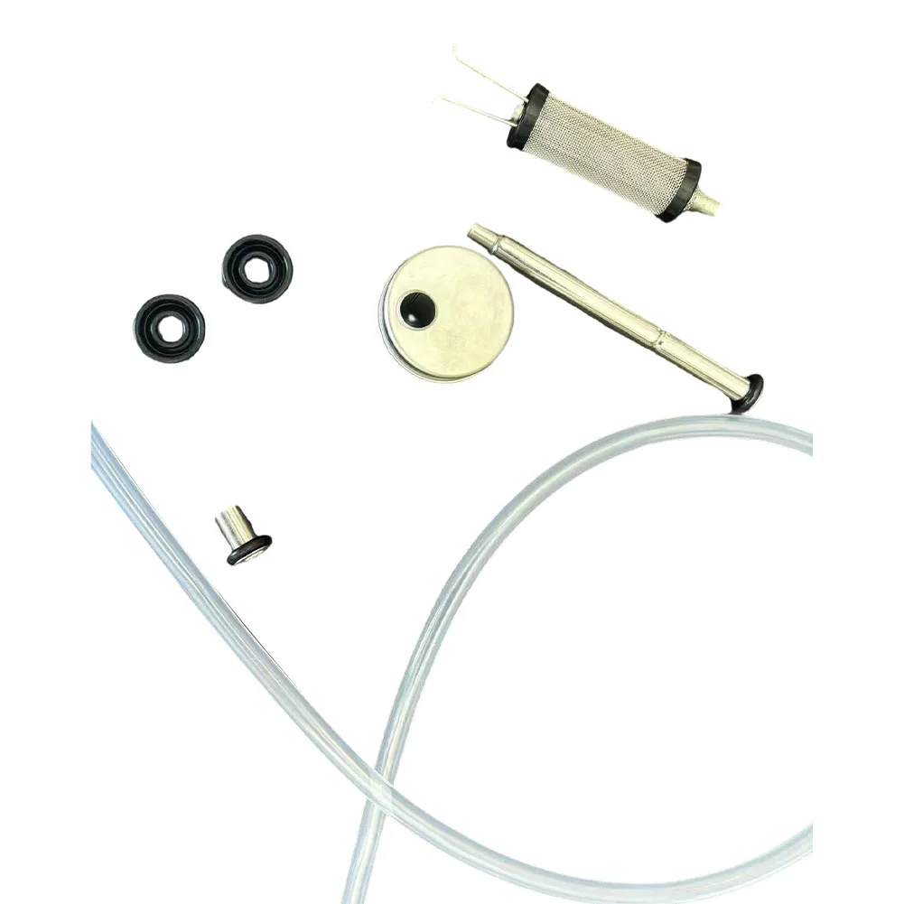 Floating Dip Tube for Pressurized Beer Kegs with Dual Stainless Mesh 300/500 and External Connection Interface