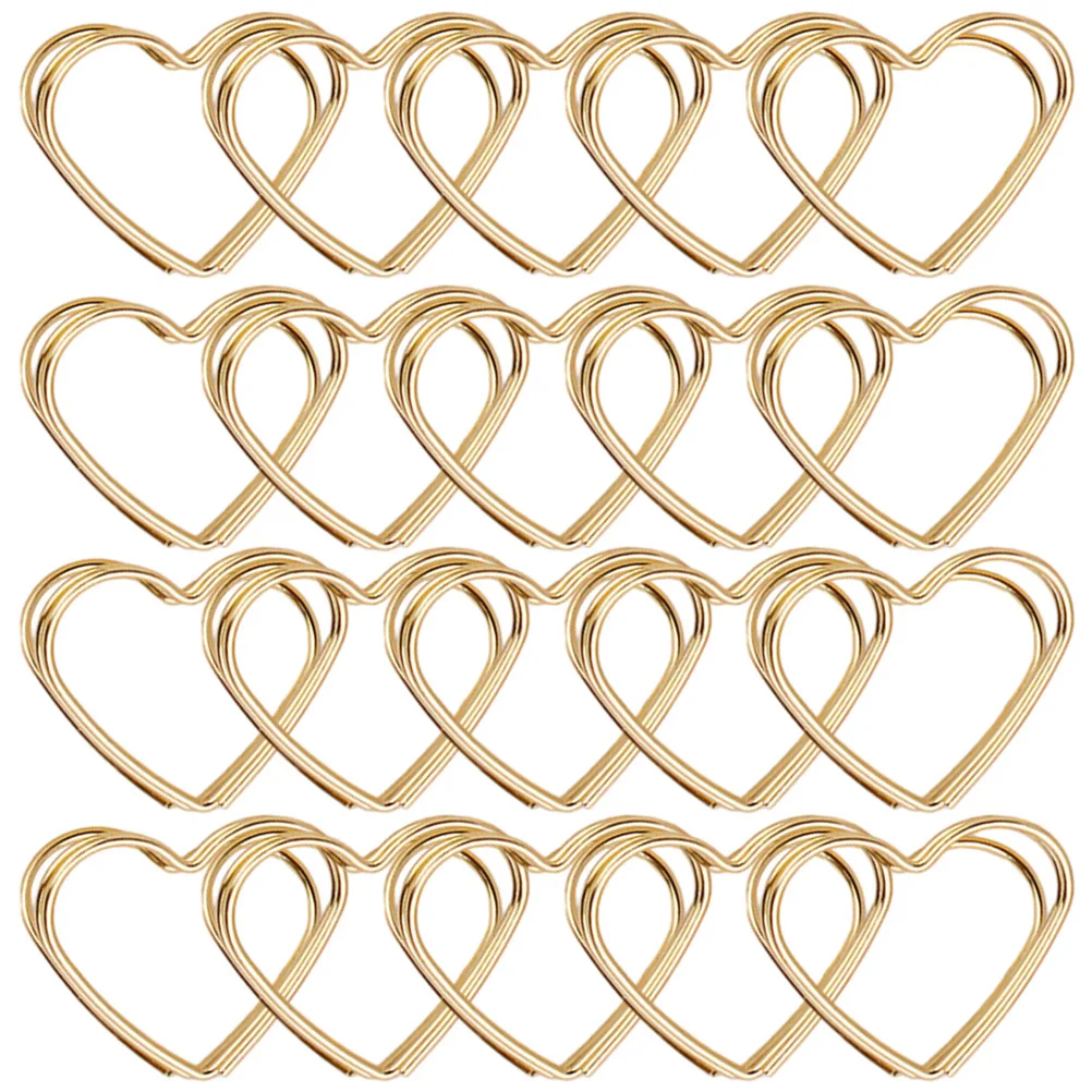 

32 Pcs Place Card Holder Business Holders Wedding Table Stands Paper Clip Metal