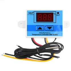 W3001 LED Digital Thermostat Incubator DC 12V 24V  AC 110V 220V Temperature Controller Thermoregulator Heating Cooling