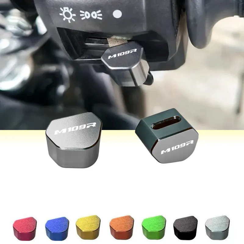 For Suzuki Boulevard M109R 109R M109 CNC Aluminum Motorcycle Handlebar Switch Button Cover Turn Signal Protective Caps