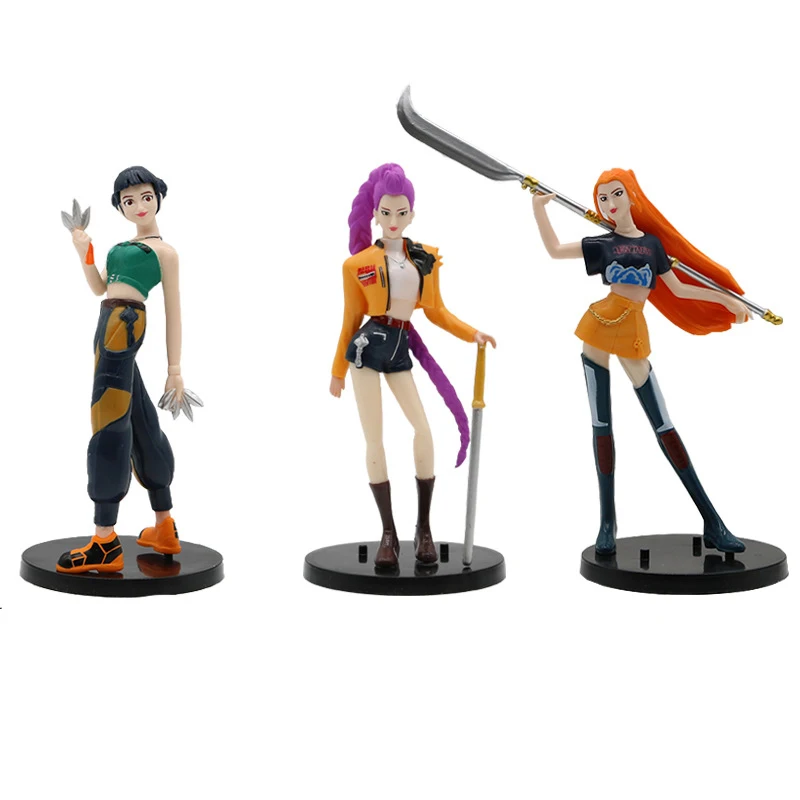 2026 حار أنيمي Kpop شيطان الصيادين نموذج لجسم لعبة الكرتون الألعاب الأجهزة الطرفية مكتب الديكور جمع أرقام لعبة مجسمة هدية