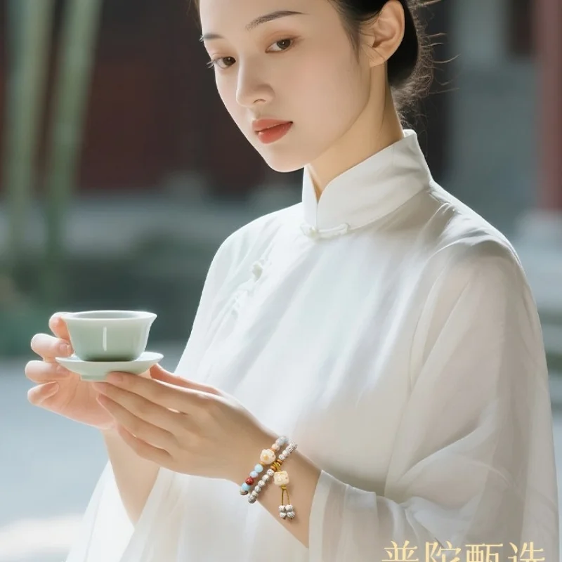 And Moon Shoushan Stone Women, Claw Bodhi Seed Bracelet, Girlfriend