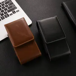 PU Leather Dual Pouch 2 Phone Belt Clip Case Holder For Xiaomi 14T 13T,Redmi Note 14 13 12 11 Pro 11S Two Holster Men Waist Bag