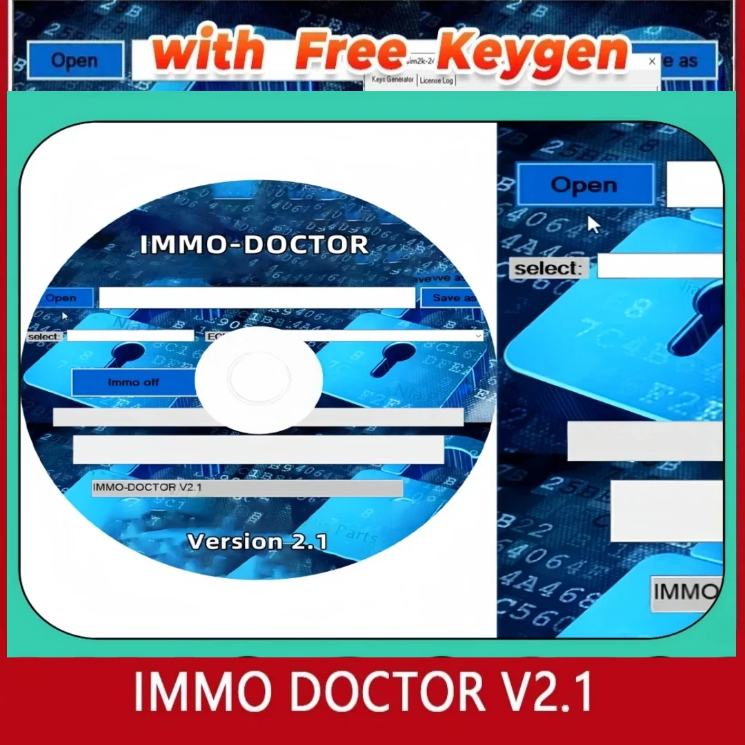 

IMMO DOCTOR V2.1 ECU Chip Tuning With Unlimited KEYGEN MULTI BRAND Immo Off Software for sim2k MT38 ME 17.9.2 MED17.9.8