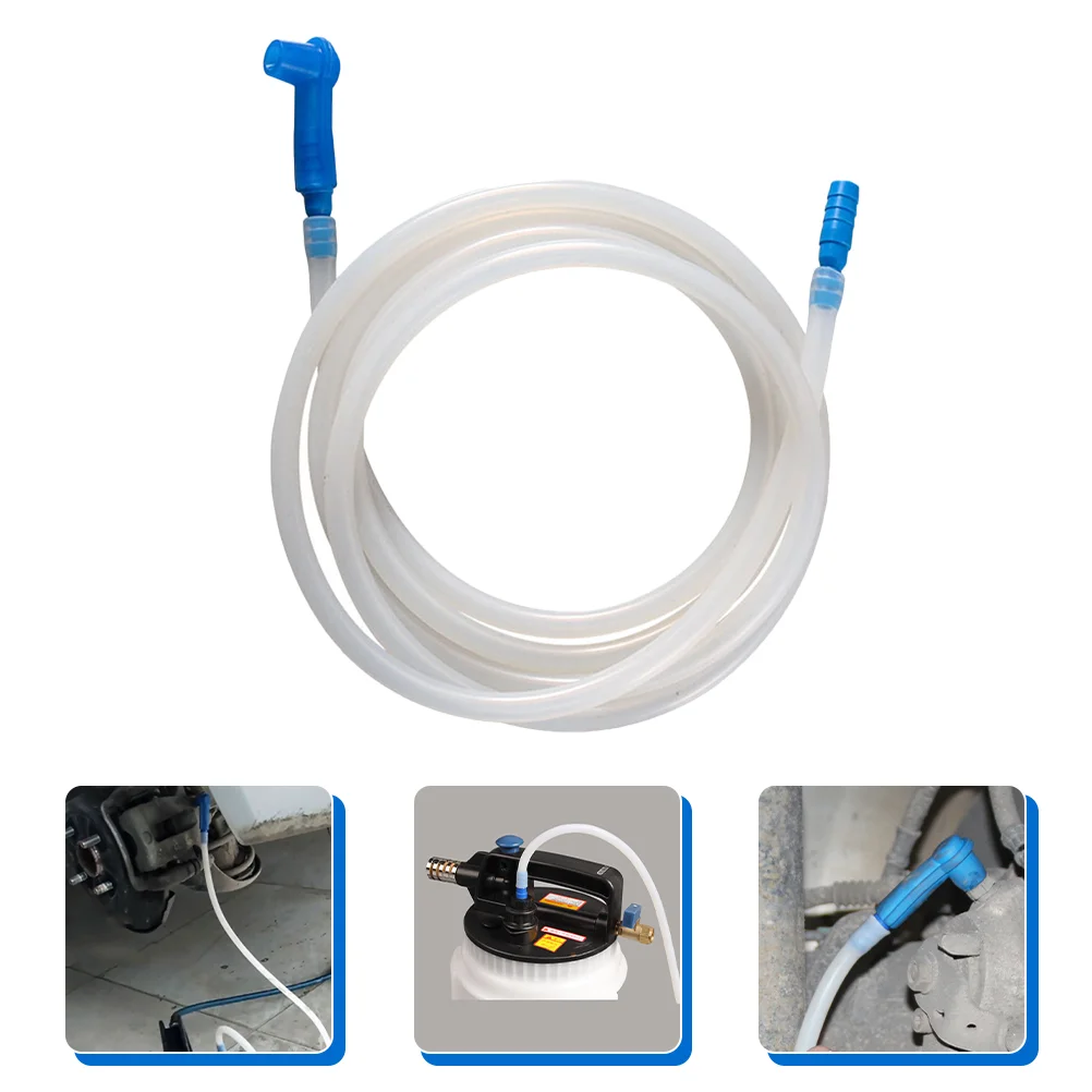 Rubber Tube Car Brake Hose Bleed Clear Pipe Brakes Abs Oil Changer Fluid Bleeder