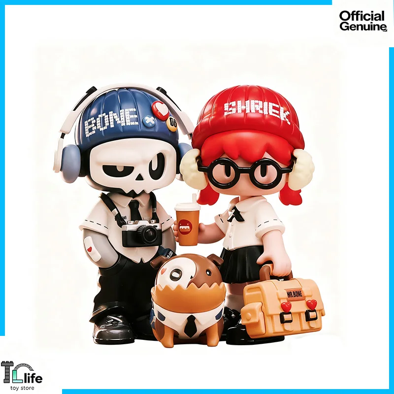 

Mr.Bone First Love 12 см школьная форма для больших детей, стильная фигурка для пары, ограниченная серия, аниме-модель, украшение для рабочего стола, коллекция