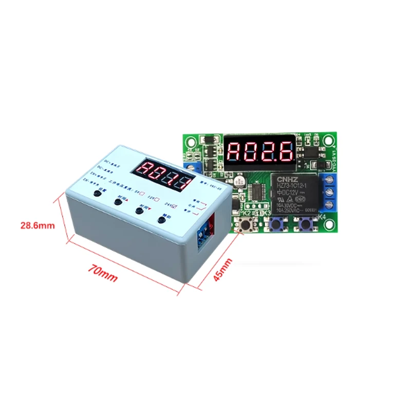 YYC-2S Hall Sensor Delay Relay Speed Measurement Pulse Trigger Switch Module Circuit Board Magnet Induction