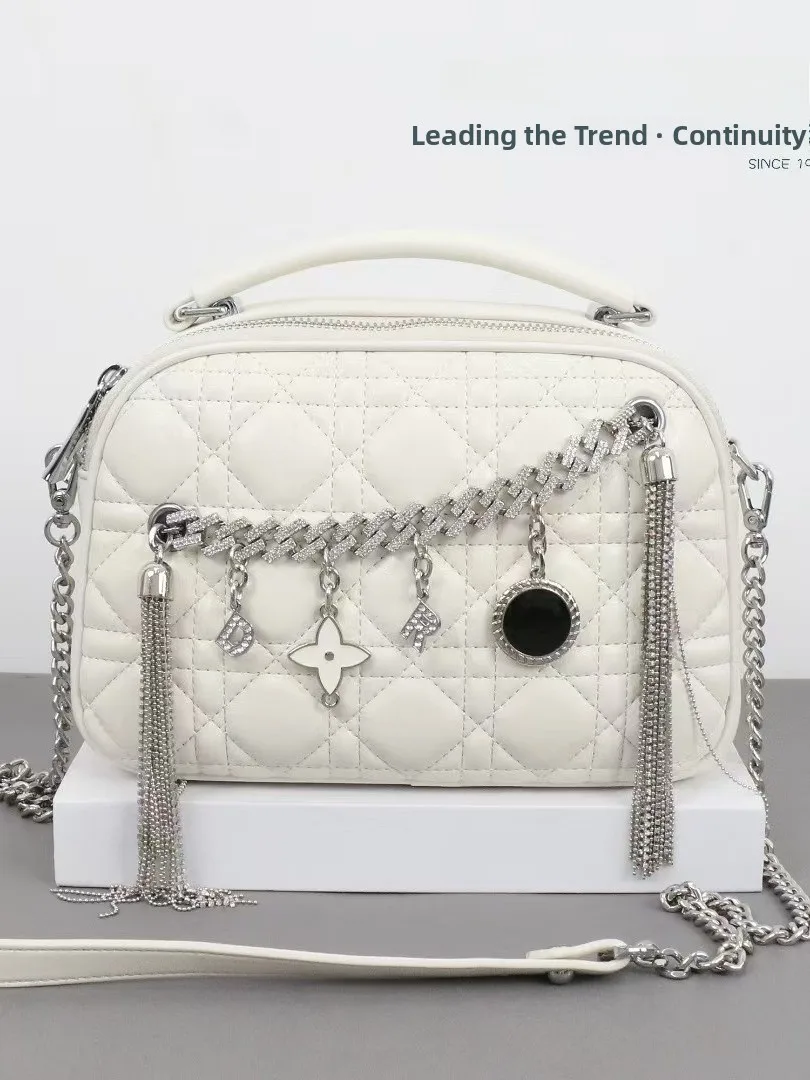 

Kangaroo 2025 New Faion Versatile Single oulder Crossbody Bag Women High-End Small Design Handbag Small Square Bag