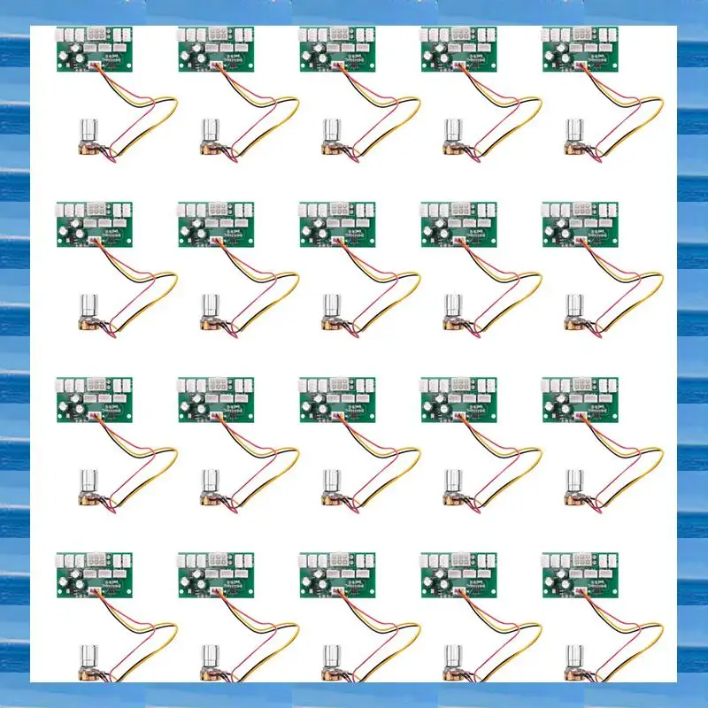 AT53 20X Computer Case Miner Fan Speed Controller 8-Channel Fan Hub PWM High-Power Violent Fan Controller Fan Speed Governor