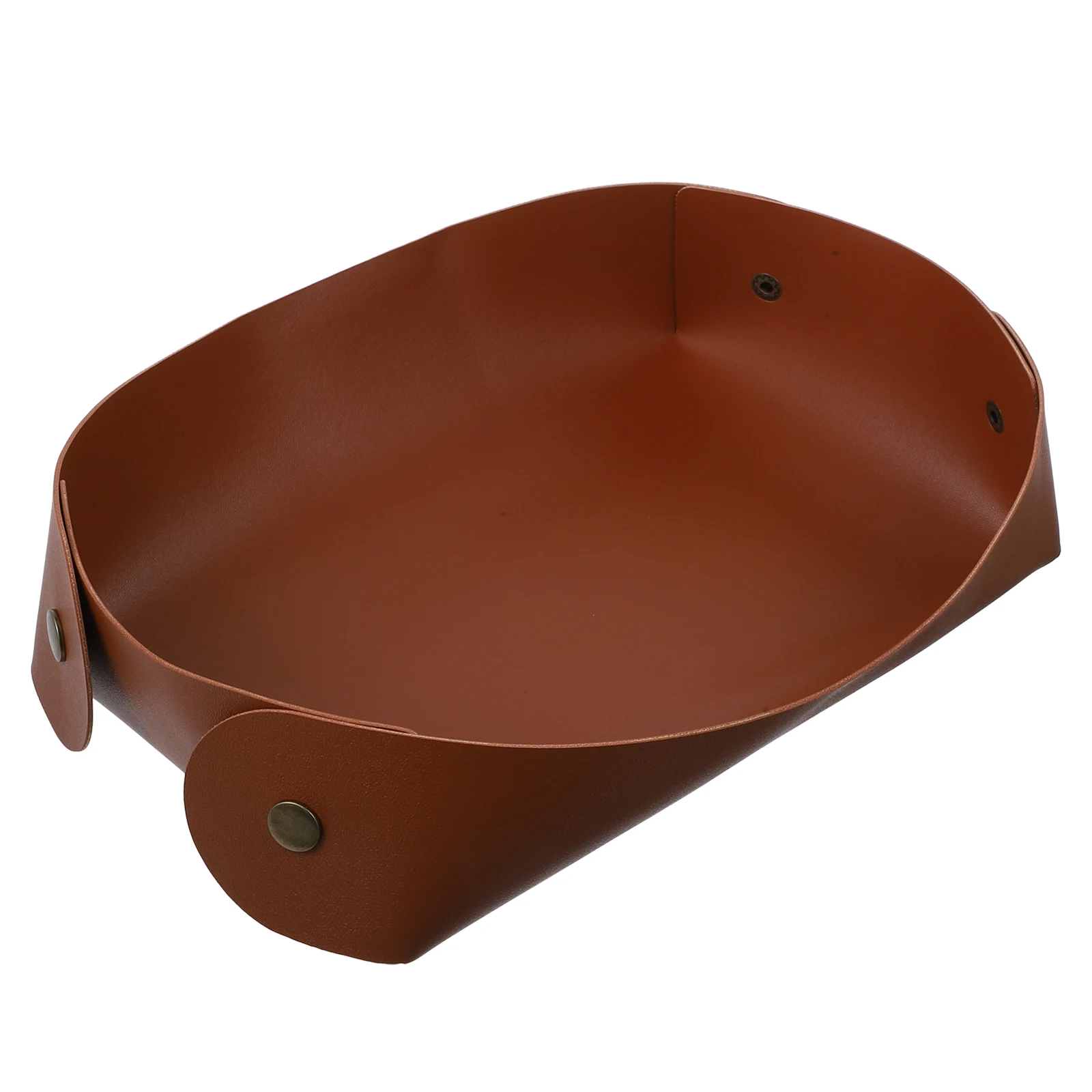 

1pc Garden Tools Storage Box Pu Waterproof Durable Portable Organized Gardening Tool Holder For Outdoor Planting