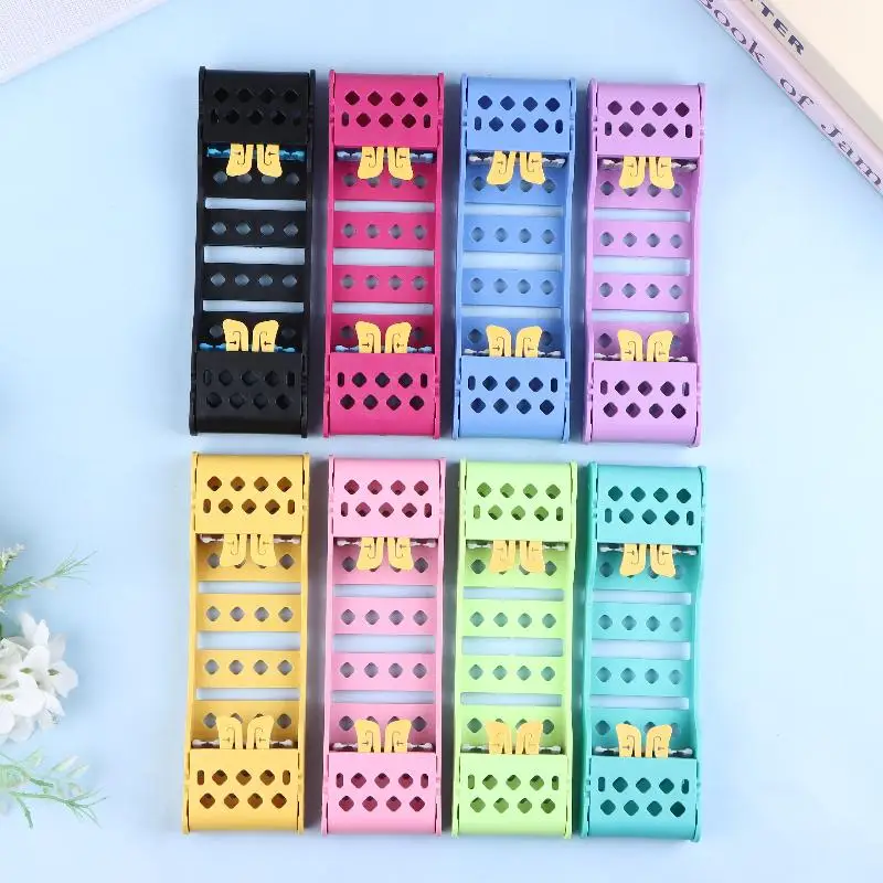 Plastic Dental Instrument  Storage Box Holds 4 Trays High Temperature Autoclavable Dental Tool Rack