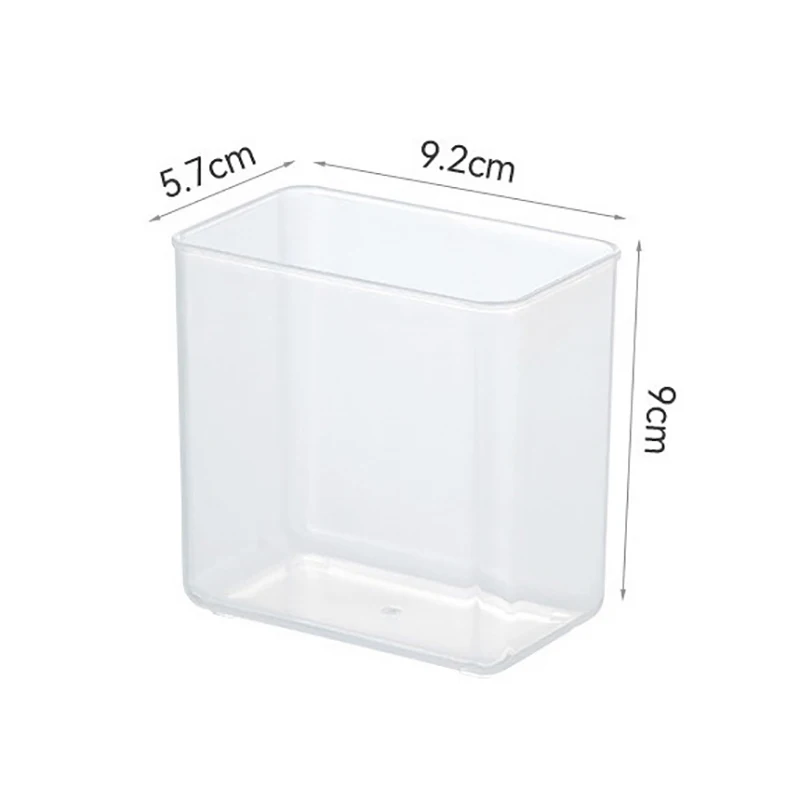 Wall-mounted Storage Box Mirror Cabinet Self-adhesive Small Items Storage Box Eyebrow Pencil Lipstick Lip Glaze Storage Box