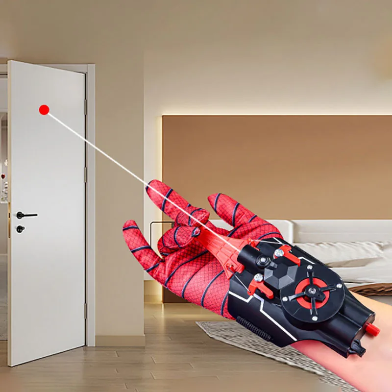 New Spider Man Cobweb Launcher Toys Spiderman Web Shooters Cosplay Model ML Legends Webshooter Gloves Accessories Gift for Kids view 5