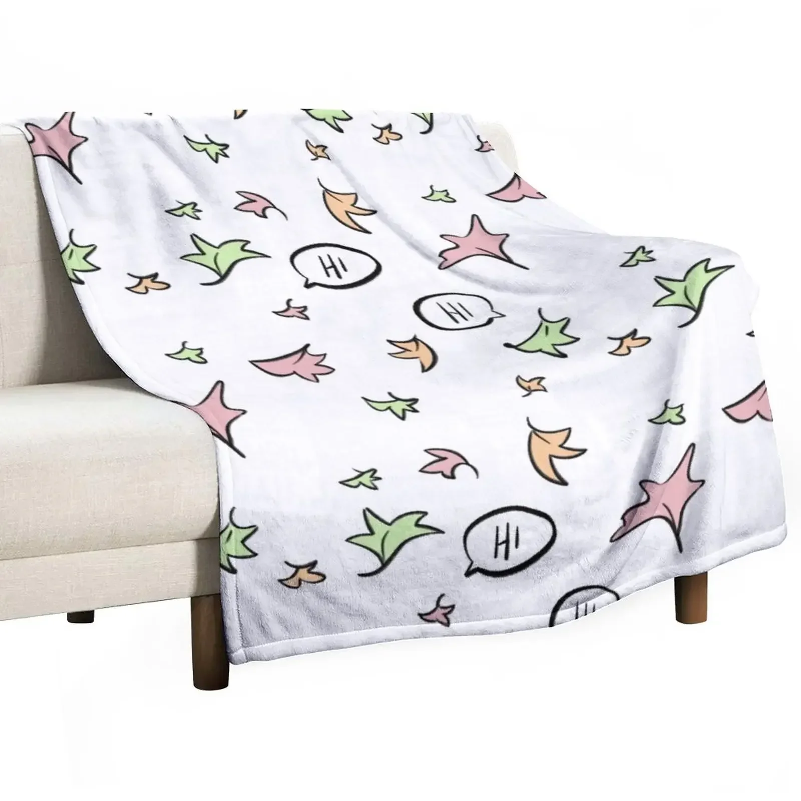 heartstopper Netflix nick Charlie Throw Blanket Blanket For Decorative Sofa anime Sofa Quilt Furry Blanket