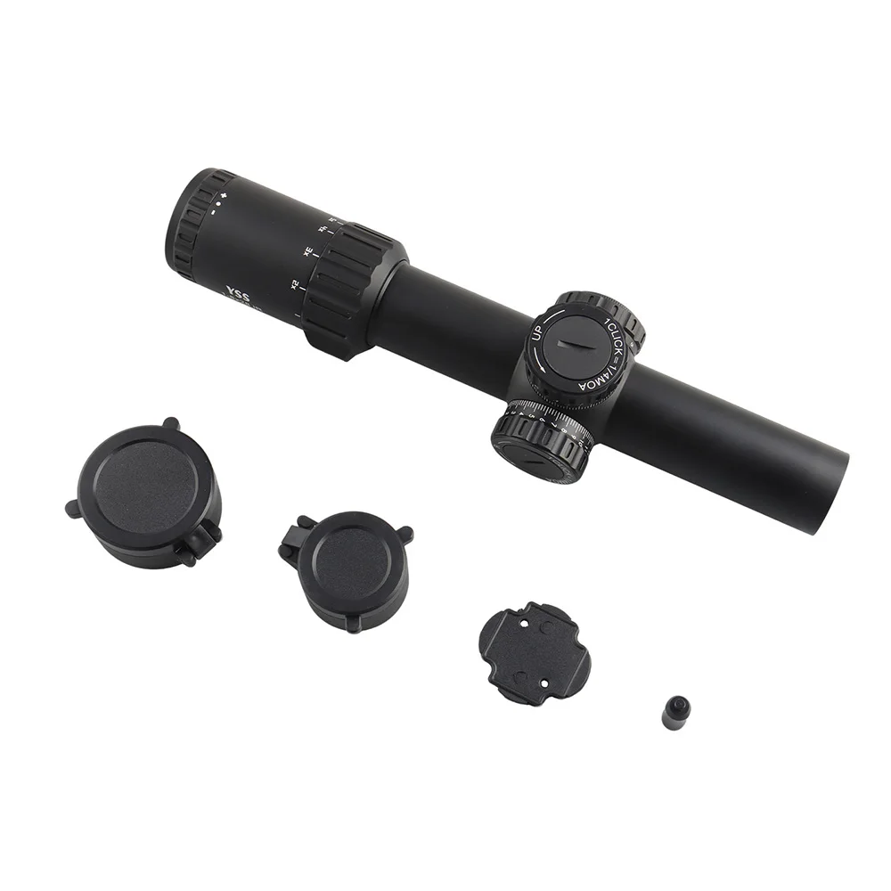 

Free Shipping Tactical Hunting scope Shockproof YSS 1-8x28IR riflescope