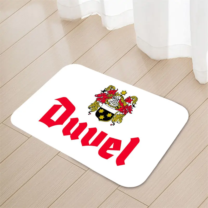 Duvel Beer Floor Mats kitchen Linving Room Long Corridor Carpet Door Mats Modern Decor Carpet Anti-Slip Floor Mats DD-001