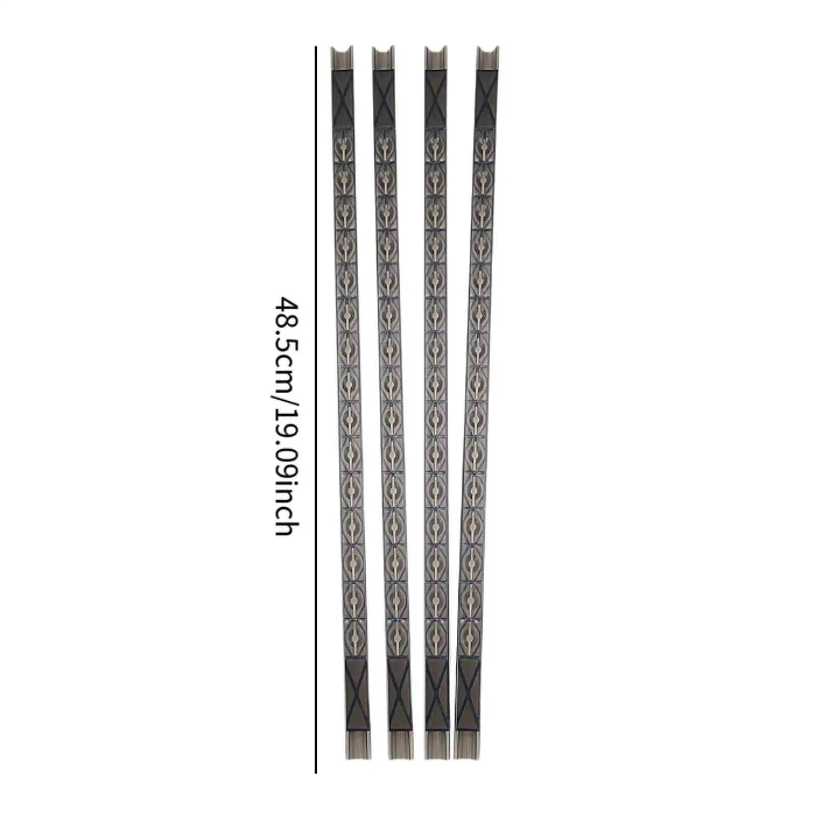 4-teiliges Queen Bee Cell Cup Bar Kit, einfache Installation, 15 Löcher, Bee Queen Rearing Cell Cups, Rahmen für Imker-Ausrüstung